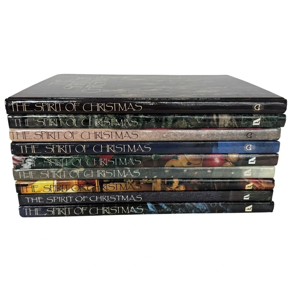 Leisure Arts The Spirit of Christmas Creative Holiday Ideas Books Set of 9 Books